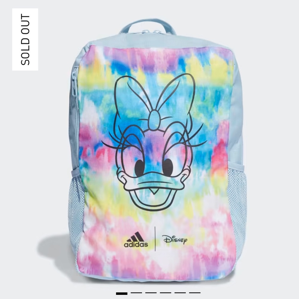 Adidas Disney Daisy Duck Kids Backpack (Almost New)